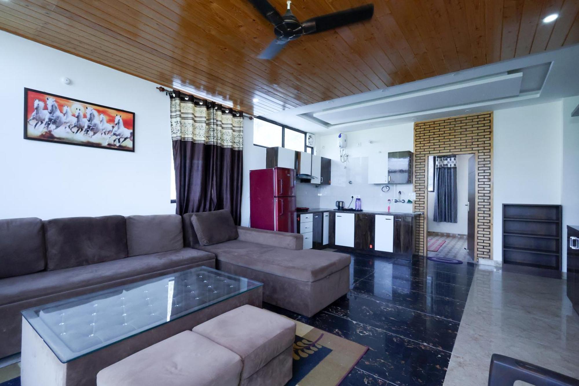Cozy Heavenn 2Bhk I Kasauli I Mountain View 93O68I282O Apartment Ngoại thất bức ảnh